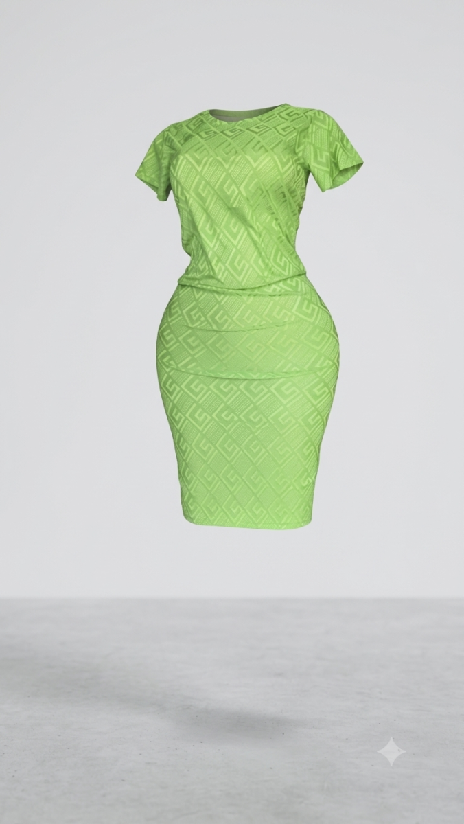 Short Sleeve BodyCon Dress