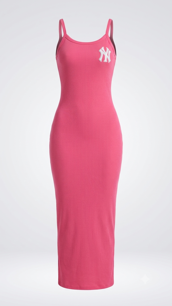 Ribbed Cami BodyCon Midi Dress